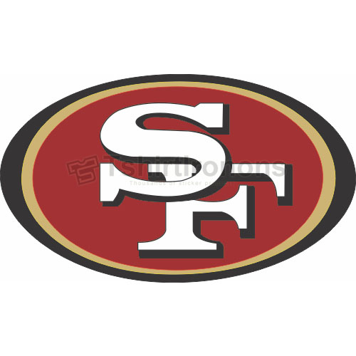 San Francisco 49ers T-shirts Iron On Transfers N745 - Click Image to Close